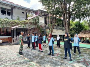 Jelang Seleksi Paskibra, Siswa-Siswi Ikuti Pelatihan PBB