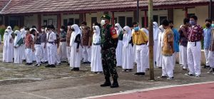 Kodim 0505/JT Sosialisasikan Salam Pancasila di Beberapa Sekolah Wilayah Jakarta Timur