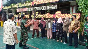 Koramil 03/Sukmajaya Kodim Depok Sosialisasikan Salam Pancasila
