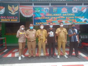 Ketua RW 012 Semanan Apresiasi Kegiatan Vaksinasi Gratis Sudin KPKP Jakbar