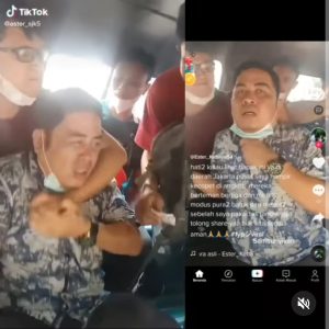 Viral Aksi Pencopotan Di Mobil Angkot, Polsek Tanah Abang Olah TKP Buru Pelaku
