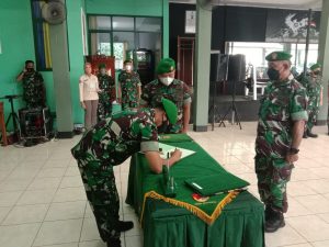 Pimpin Sertijab Tiga Perwira, Dandim Depok: Terus Jalin Kemitraan Dengan Masyarakat