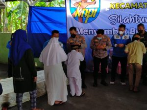Senyum Bahagia Anak Yatim Pada Giat Silaturahmi, Muspika Bersama KNPI Cakung