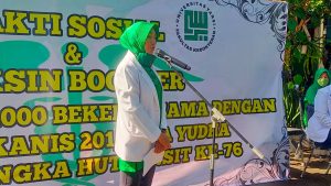 YONMEK 201/JY Adakan Bakti Sosial dan Vaksin Booster