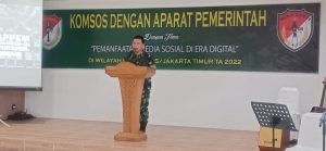 Pemanfaatan Medsos di Era Digital, Pada Giat Komsos Dengan Aparat Pemkot Jakarta Timur