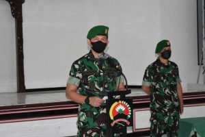 173 Prajurit Korem 071/Wijayakusuma Naik Pangkat