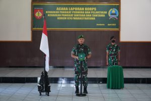 Danrem 074/Warastratama : Jadikan Kenaikan Pangkat Ini Sebagai Wahana Mawas Diri Untuk Meraih Kearifan Sebagai Prajurit Sapta Marga