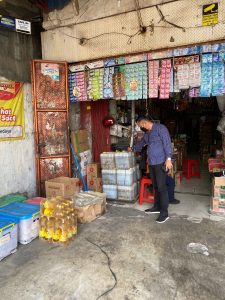 Polisi Kembali Lakukan Sidak Pasar Yang Berada di Wilayah Jakarta Barat