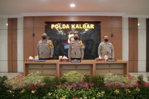 Kapolda Kalbar Buka Rakernis Gabungan Polda Kalbar T.A 2022