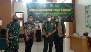 Serbuan Vaksinasi Mobile Kodim 0735/Surakarta Sasar Area Publik, Ini Tujuannya