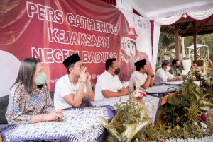Kejari Badung Gelar Media Gathering