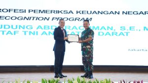 Kasad dan Irjenad Terima Penyerahan CSFA Recognition Program dari BPK RI