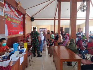 Kapten Inf Handriya : Percepatan Penanganan Covid-19 Dengan Vaksin Dibarengi Penerapan Proktes
