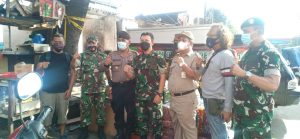 Danrem 051/Wijayakarta Berikan Bantuan Korban Kebakaran Pasar Gembrong Cipinang Besar Utara