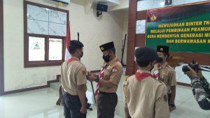 Dandim 0735/Surakarta Pimpin Upacara Pelantikan Dewan Saka Wira Kartika Periode Tahun 2022 – 2023
