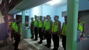 Koramil 03/Ngadirojo Ikuti Apel di Posko Lebaran