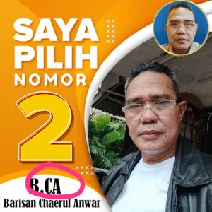 Incumbent Ketua RW 02 Jembatan lima, Chairul Anwar (Away) Yang Selalu Bersinergi Dengan Masyarakat Mencalonkan Kembali