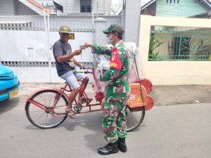 Serda Eko Gencar Laksanakan Pengecekan Prokes Dan Bagikan Masker