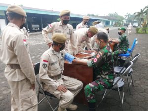 Antisipasi Gangguan Kesehatan, Korem 071/Wijayakusuma Rutin Cek Personel Sebelum Beraktifitas
