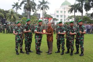Danrem 051/Wkt Halal Bihalal Bersama Prajurit