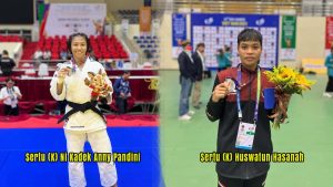 Membanggakan, Dua Srikandi TNI AD Sumbang Medali Perak Sea Games Vietnam
