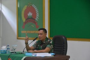 Ini Pesan Danrem 071/Wijayakusuma Kepada Calon Taruna dan Taruni Akmil Tahun 2022 Sub Panda Purwokerto