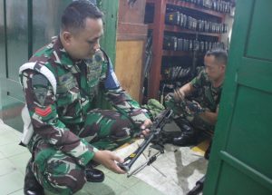 Bintara Fourier Selalu Pastikan Senjata Siap Setiap Saat Digunakan