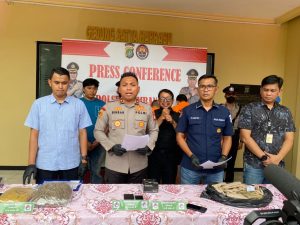 Polsek Kembangan Mengamankan 3 Orang Pengedar Ganja Kering 2,5 Kg Siap Edar