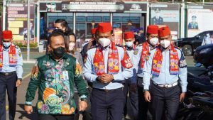 Inspektur Wilayah III Pantau Langsung Pelaksanaan Desk Evaluasi WBK Oleh TPI Kementerian Hukum Dan HAM di Rutan Jakarta Pusat Salemba