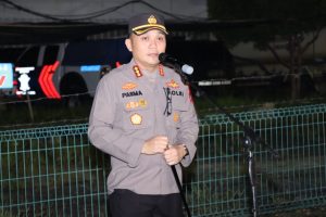 Polres Metro Jakarta Barat Bersama 3 Pilar Jakarta Barat Menggelar Kegiatan Patroli Gabungan Skala Besar