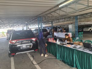 Demi Mendukung Program Jakarta Langit Biru, PT BPM Bersama UP Dishub Dan Dinas Lingkungan Hidup Adakan Uji Emisi Gratis