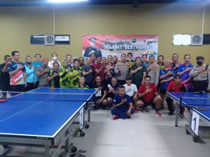 PEMBUKAAN KEJUARAAN TENIS MEJA KAPOLSEK KELAPA GADING CUP DIVISI 6/7/8 TAHUN 2022