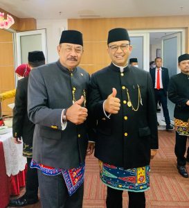 HR.Khotibi Achyar ( H.Beceng ) Anggota DPRD Komisi A Fraksi Golkar di HUT ke-495 Jakarta