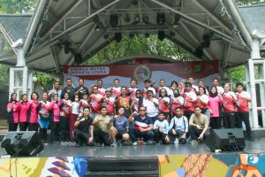 Polres Metro Jakarta Utara Giat Sepeda Santai Dalam Rangka Memperingati Hari Bhayangkara Ke-76