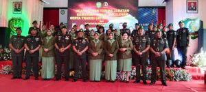 Sertijab Kodim 0603 Lebak, Letkol Inf Nur Wahyudi Ke Letkol Arh Erik Novianto S.Sos