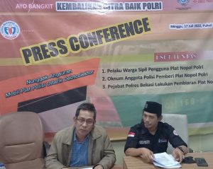 LCKI dan IPW Minta Kartika Oman Pemalsu Plat Dinas Polri Ditindak Tegas