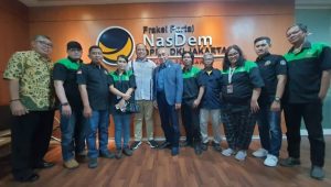 Anggota DPRD Komisi E Fraksi Nasdem, Ngopi Bareng DPW FPRN DKI Jakarta