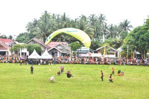 Kejurnas Paragliding Trip Of Indonesia (Troi) seri ke-4 digelar di Bolaang Mongondow Selatan (Bolsel)