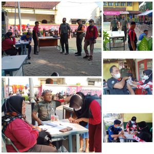 Tingkatkan Imunitas Warga, Koramil 06/Cakung Kembali Gelar Vaksinasi Lanjutan Booster
