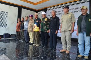 Pengukuhan dan pengesahan Pengurus DPC ALB Forum Purnawirawan Pejuang Indonesia