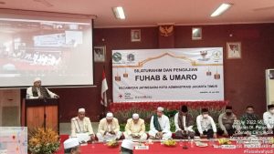 Babinsa Bersama Kapolsek Jatinegara, Hadiri Silaturahmi Fuhab dan Forkopimcam