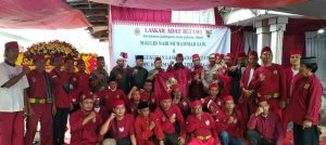 Komsos Babinsa Bersama Bhabinkamtibmas, Hadir Giat Maulid Nabi Muhammad Saw dan Pengukuhan DPC LAB