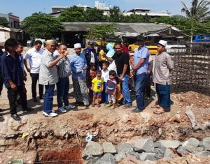Laksanakan Atensi Ketum, Peletakan Batu Pertama Pembangunan Kantor DPP GRIB Jaya di Laksanakan