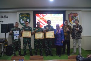 Korem 051 Wijayakarta Raih Dua Penghargaan dari KPPN Kota Bekasi