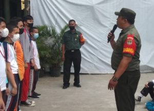 Pembentukan Karakter, Wasbang Siswa SMK Nurul Iman oleh Babinsa Koramil 02/Matraman, Giat MPLS