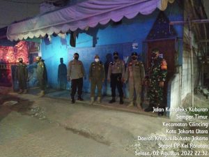 Razia dan pengawasan Tempat Hiburan Malam dan Penerapan Prokes Oleh Polsek Cilincing Dan Satpol PP Cilincing