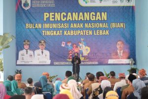 Pemkab Lebak Gelar Pencanangan Bulan Imunisasi Anak Nasional