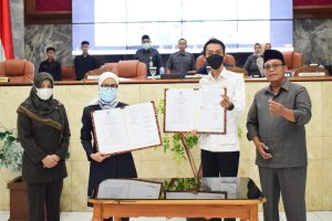 Bupati Lebak Tandatangani Nota Kesepakatan KUA dan PPAS Tahun Anggaran 2023