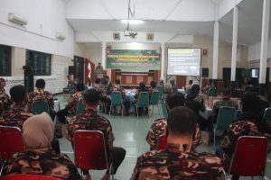 Gelar Pembinaan Dan Pemberdayaan KBT, Kodim Wonogiri Bekali Pencegahan Dan Penanggulangan Bencal