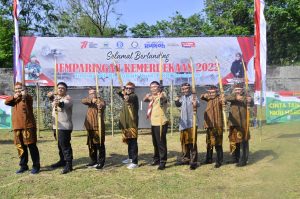 Semarakkan HUT RI Ke-77 Dan Lestarikan Budaya Daerah, Kodim 0735/Surakarta Gelar Lomba Jemparingan Tingkat Nasional